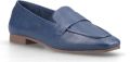 Hush Puppies Sutton Leren Dames Navy Instappers - Marineblauw