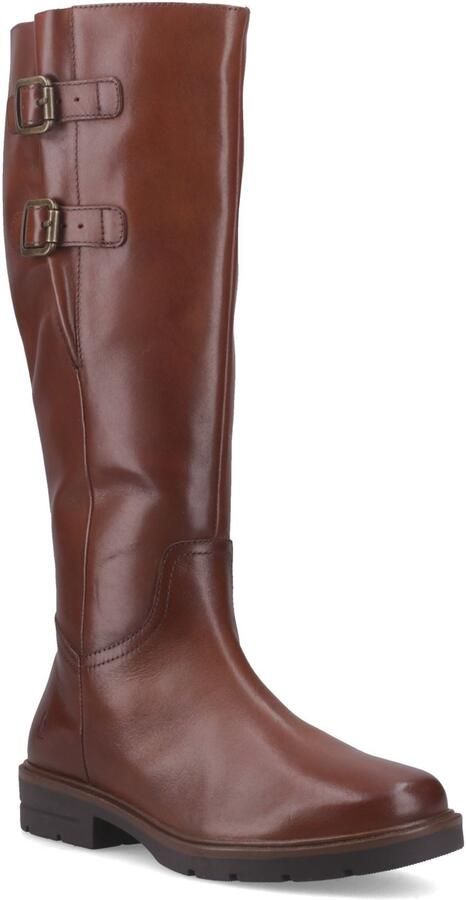 Hush Puppies Tallulah Leren Dames Tan Laarzen