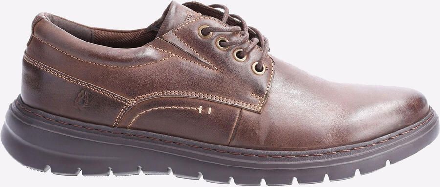 Hush Puppies Triton Leren Schoen Heren Bruin