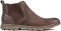 Hush Puppies Tyrone Leren MEMORY FOAM Heren - Bruin