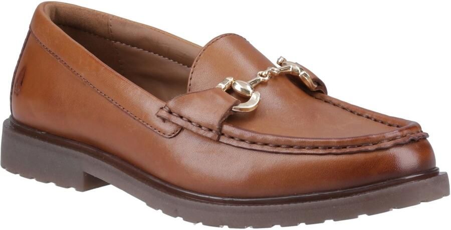 Hush Puppies Verity Snaffle Leren Dames Tan Loafers