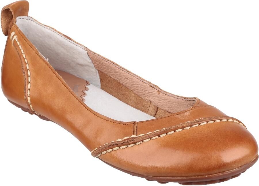 Hush Puppies Vrouwen dames Janessa Slip On Pumps (Tan)