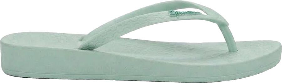 Ipanema Platte teenslippers met Anat-logo voor dames (Groen)