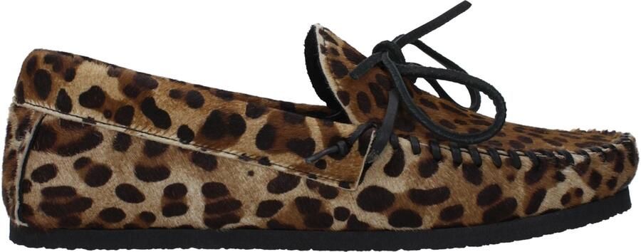 Isabel marant Bruine Paardenhaar Instaploafers