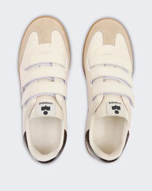 Isabel marant Dames beth sneakers in chalk mocha