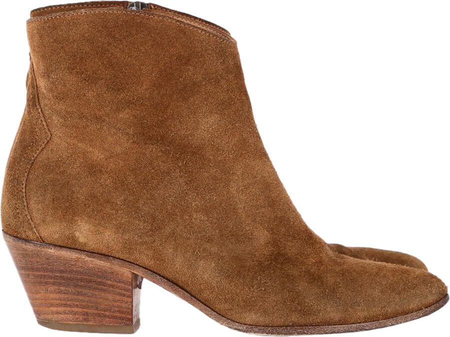Isabel Marant Pre-owned Isabel Marant Dacken Enkellaarsjes in Bruin Suède