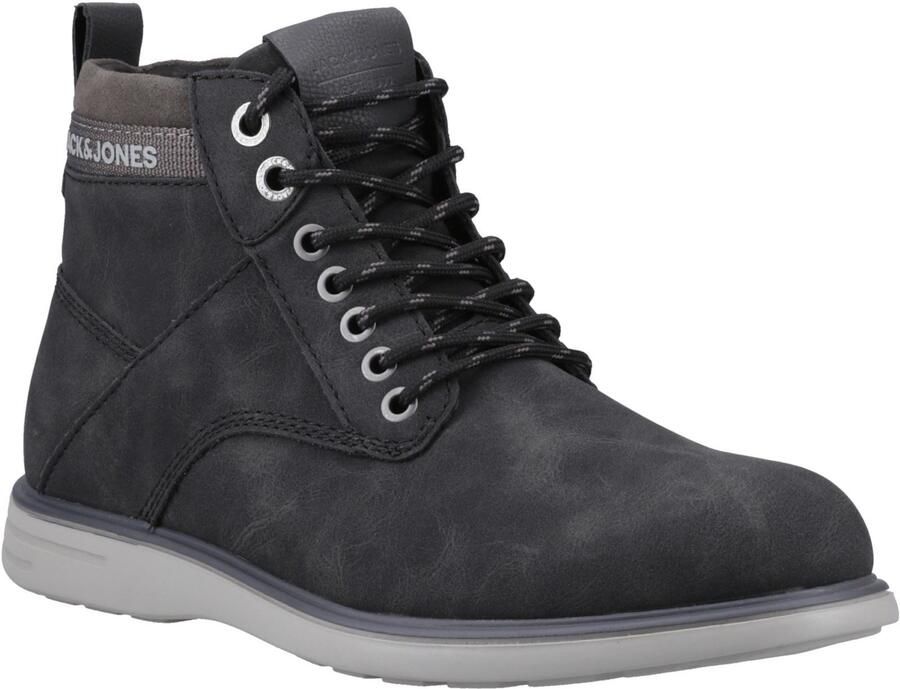 Jack & jones Denver Polyurethaan Heren Antraciet Laarzen