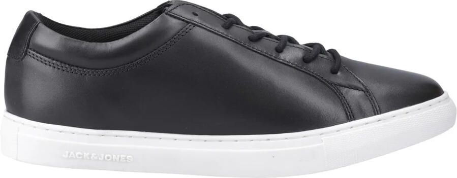 Jack & jones Jack And Jones Heren Galaxy Leren Trainers (Antraciet)