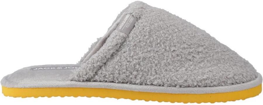 Jack & jones Jack And Jones Heren Harry Fluff Slippers (Vorstgrijs)