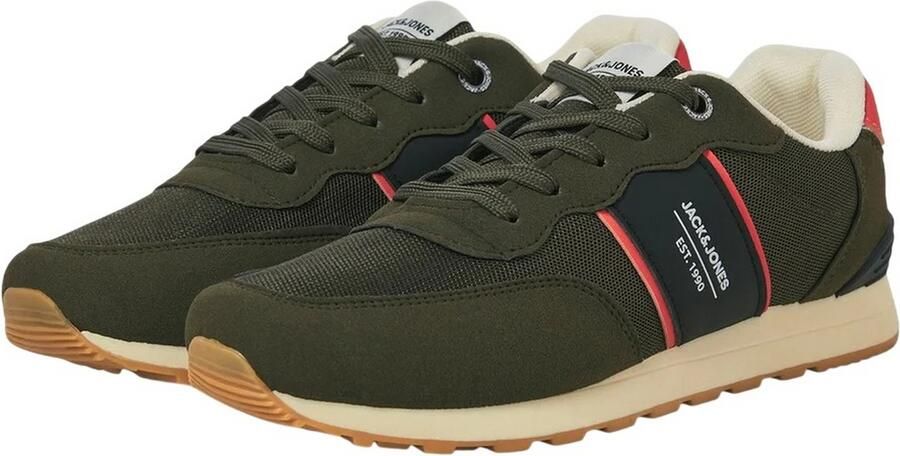Jack & jones Jack And Jones Heren Spirit Runner Trainers (Olijfnacht)