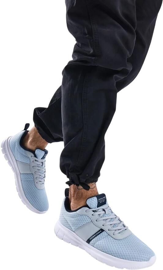 Jack & jones Jack And Jones Heren Taylor Mesh Trainers (Vapour Blauw)