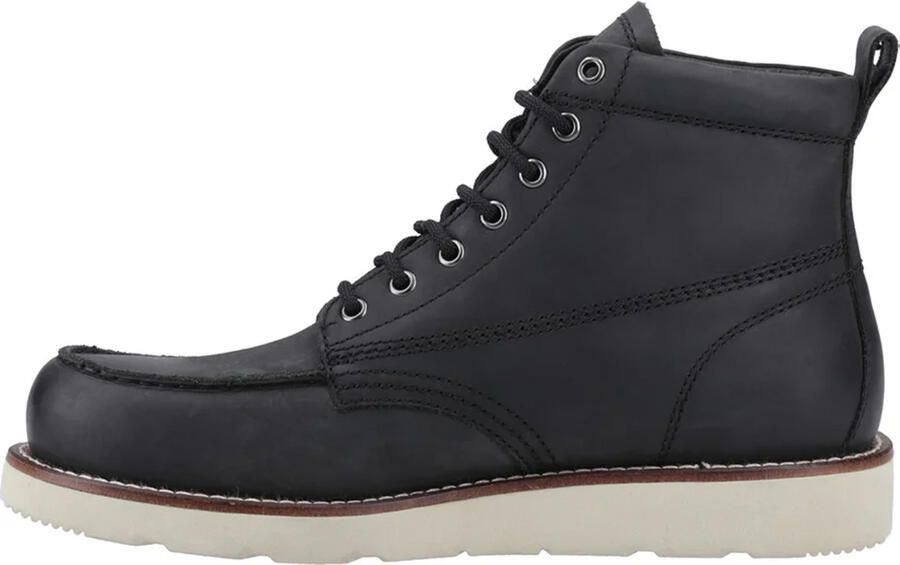 Jack & jones Jack And Jones Heren Toronto Leren Laarzen (Zwart)