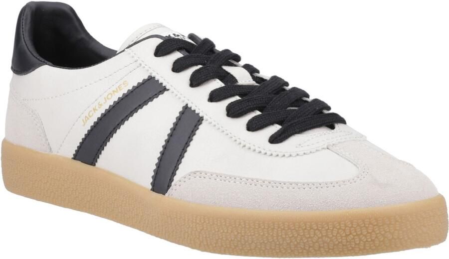 Jack & jones Mambo Special Polyurethaan Heren Sneakers Moonbeam Antraciet