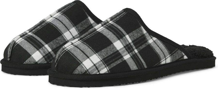 Jack & jones Sloffen Dudely Microfiber Pantoffel Zwart