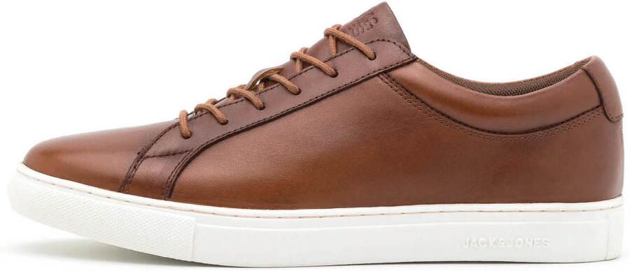Jack & jones Sneakers Jfw Galaxy Leer Bruin