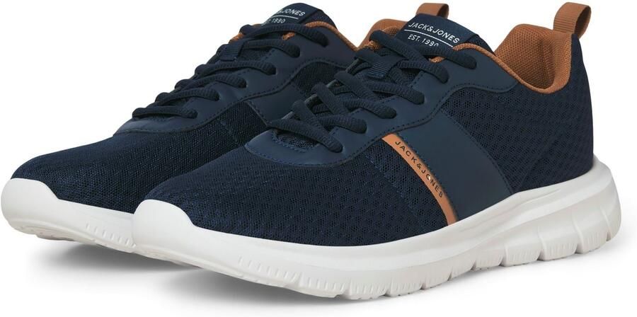 Jack & jones Taylor Mesh Polyurethaan Heren Marineblauwe Blazer Sneakers