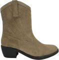 Jack Wills Dalida suède westernlaarzen met blokhak voor dames (Zand) - Zand