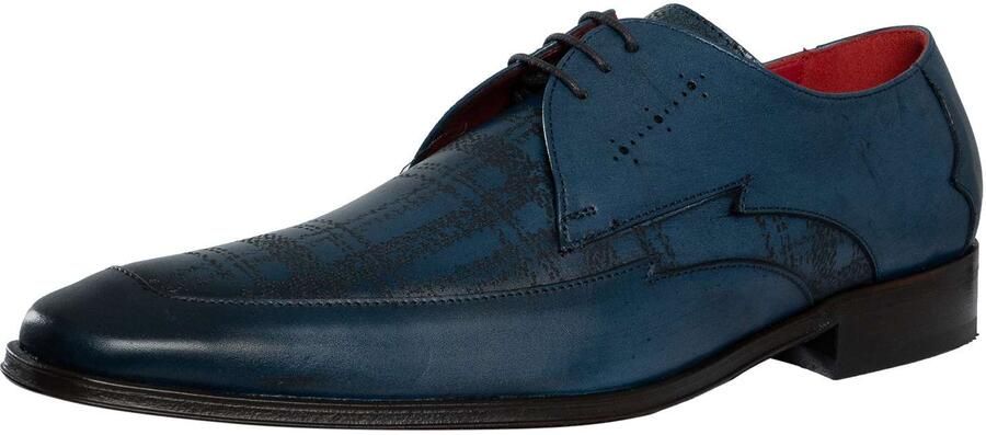 Jeffery West Leren Brogueschoenen Blauw