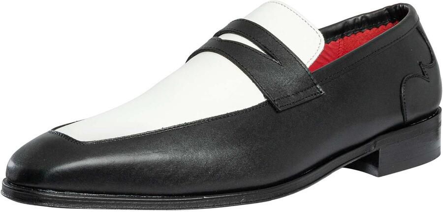 Jeffery West Leren Loafers Zwart