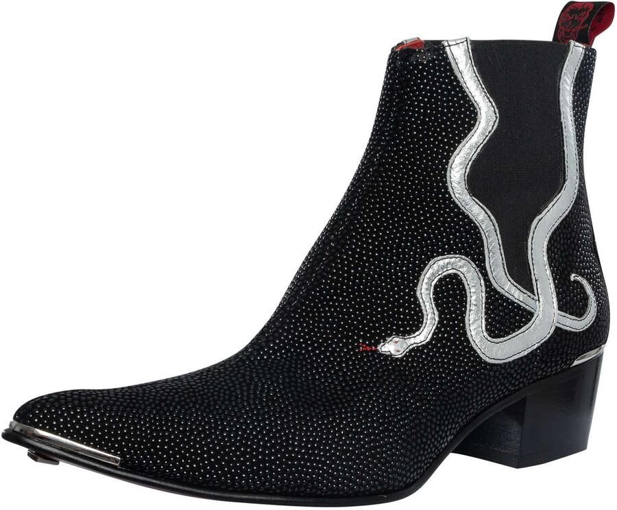 Jeffery West Snake Crell Chelsea-Laarzen Zwart