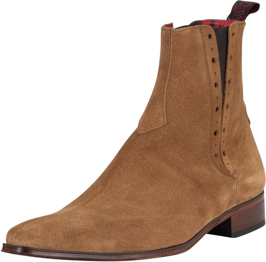 Jeffery West Suède Chelsea Boots Bruin