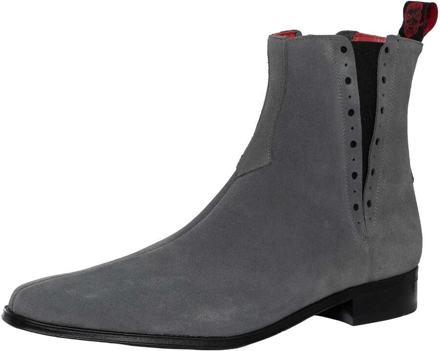 Jeffery West Suède Chelsea Boots Grijs