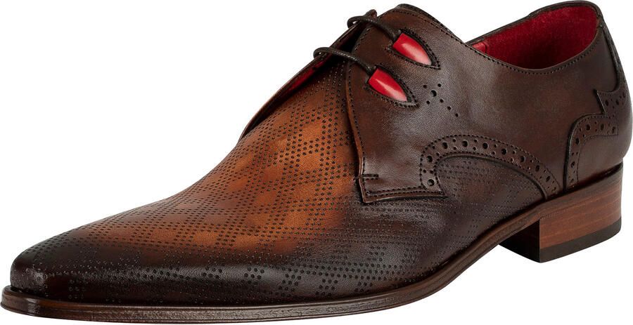 Jeffery West Vintage Lederen Schoenen Bruin