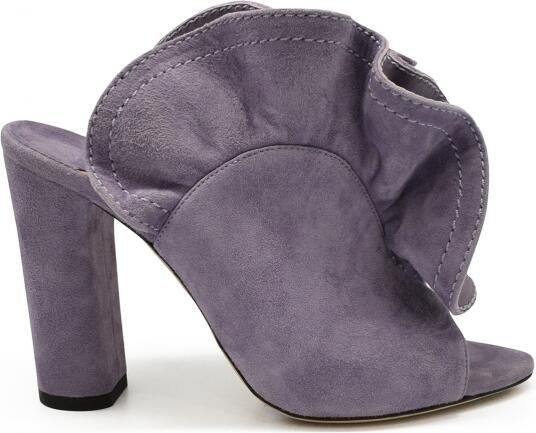 Jimmy Choo Haile 100 Muiltjes Paars