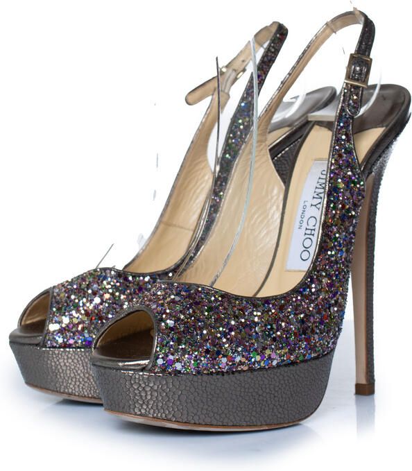 Jimmy Choo Pre-owned Jimmy Choo Glitter pumps