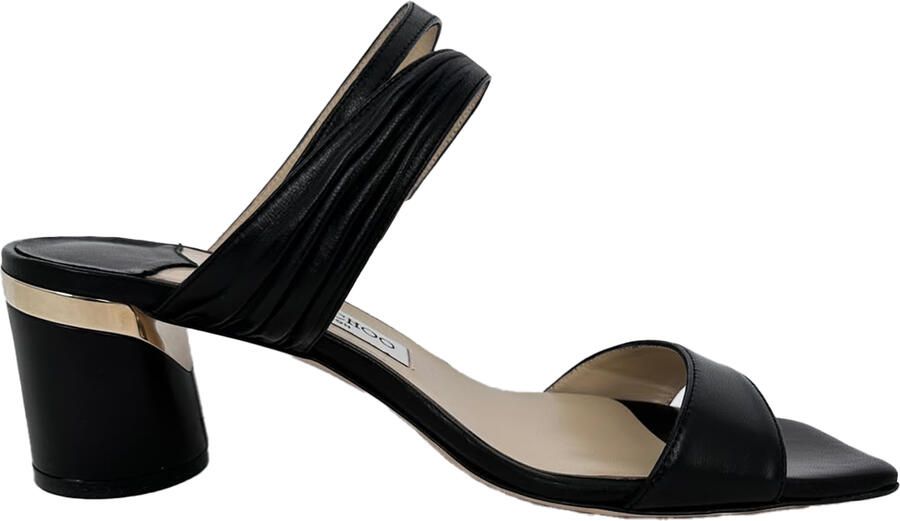 Jimmy Choo Pre-owned Jimmy Choo Jago sandalen met hakken in zwart leer