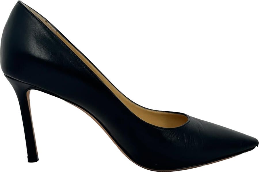 Jimmy Choo Pre-owned Jimmy Choo Romy 85 pumps in zwart leer