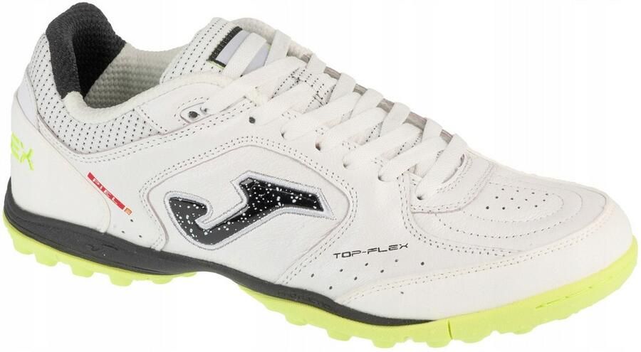 Joma Heren Top Flex Grain Leather Astro Turf Trainers (Wit)
