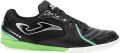 Joma Synthetische indoorvoetbalschoenen voor heren geschikt voor dribbelen (Zwart Groen) - Zwart