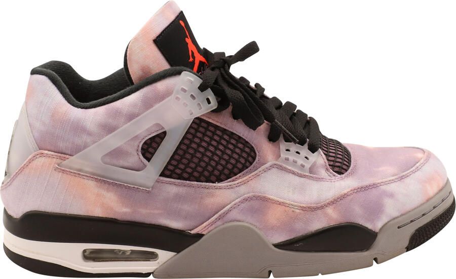 Jordan Nike Air 4 Retro Zen Master High Top Sneakers in Amethyst Canvas maat