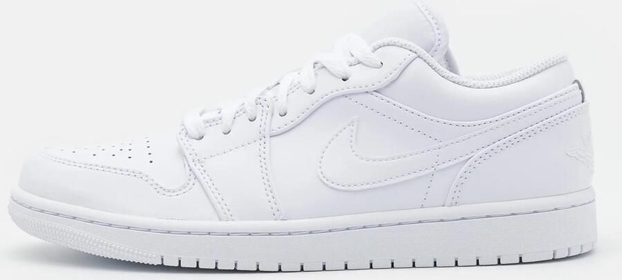 Nike Air Jordan 1 Low Herensneakers in wit wit wit