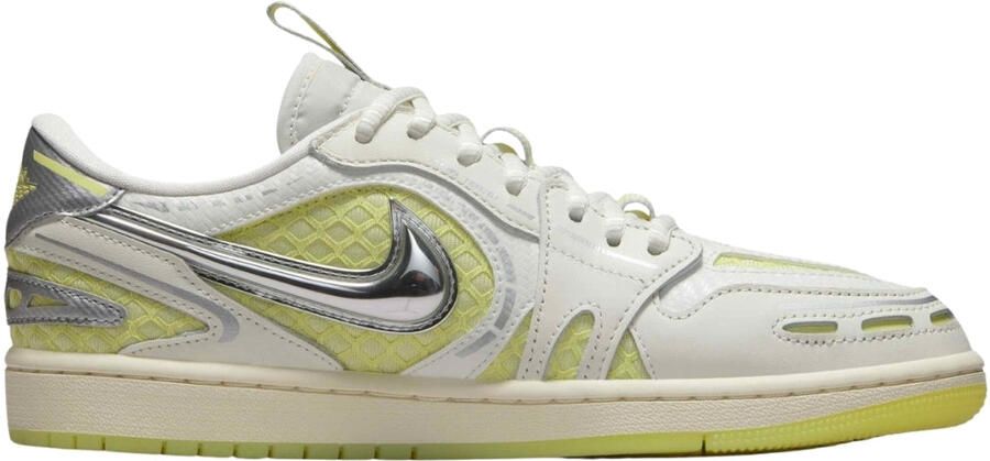 Nike Air Jordan 1 Low Method Of Make V3 Sail Luminous Green Damessneakers