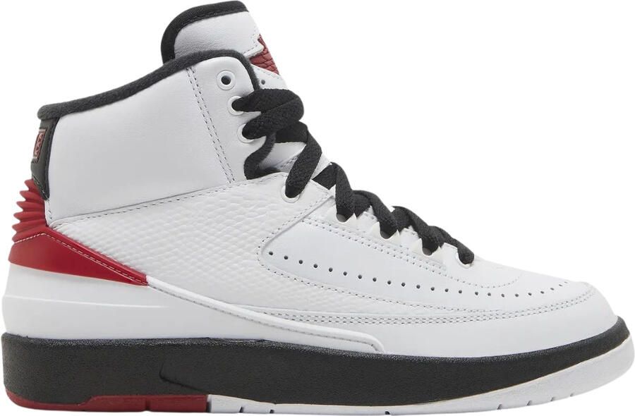 Nike Air Jordan 2 Retro Sneakers Met Rode Details En Witte Accenten