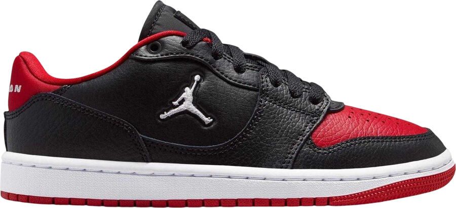 Nike Air Jordan Access leren sportschoenen voor dames (Zwart Rood)