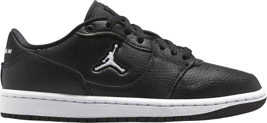 Nike Air Jordan Access leren sportschoenen voor dames (Zwart Wit)