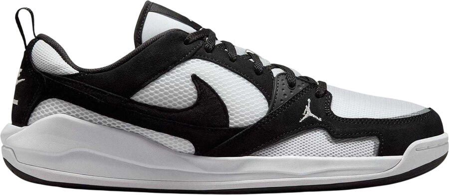 Nike Air Jordan CMFT Era leren basketbalschoenen voor heren (Zwart Wit)