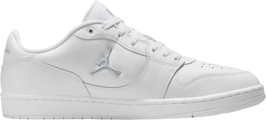 Nike Air Jordan Court Connect leren sportschoenen voor heren (Wit)
