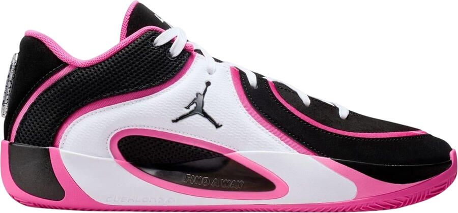 Nike Heren Air Jordan Tatum honkbalschoenen (Zwart Wit)