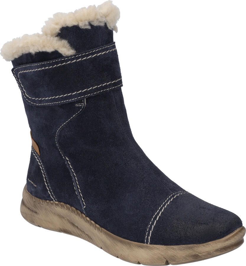 Josef Seibel Conny 01 Enkellaars voor Dames blauw
