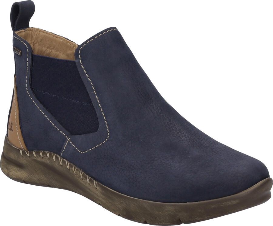 Josef Seibel Conny 57 Enkellaars voor Dames blauw