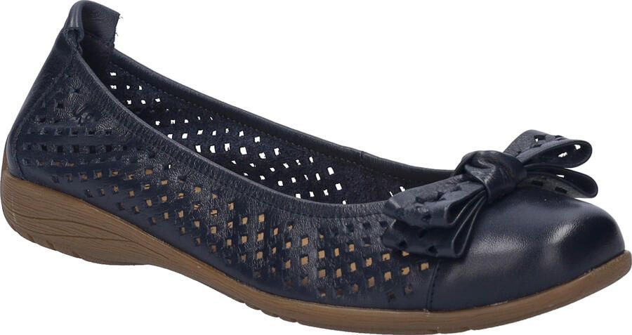 Josef Seibel Dames Ballerina Fenja 24 in blauw