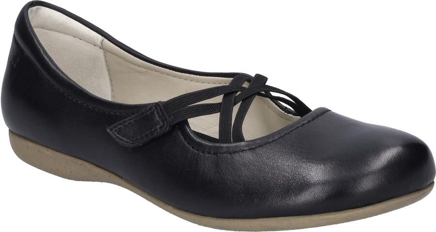 Josef Seibel Dames Ballerina Fiona 39 in zwart