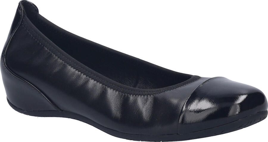 Josef Seibel Dames Ballerina Florina 01 in zwart