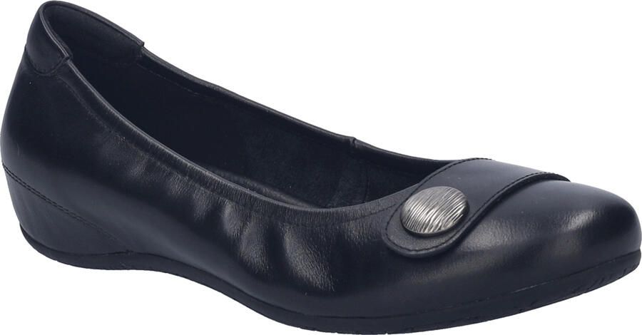 Josef Seibel Dames Ballerina Florina 04 in zwart