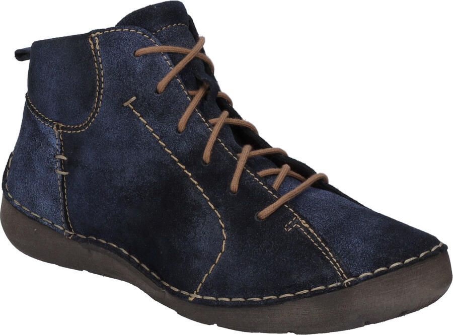 Josef Seibel Dames Enkellaars Fergey 97 in blauw