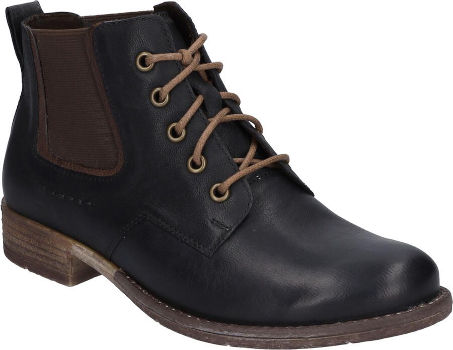 Josef Seibel Dames Enkellaars Sienna 83 in zwart
